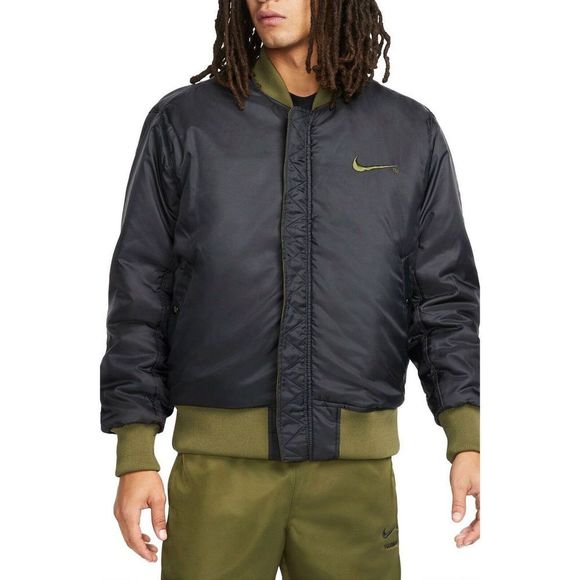 Nike Sportswear Big Swoosh Therma-Fit Reversible Bomber SET DD6055-326 LARGE - Picture 3 of 8